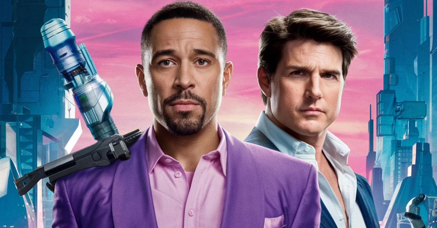 The Adventures of Pluto Nash: A sci-fi scene