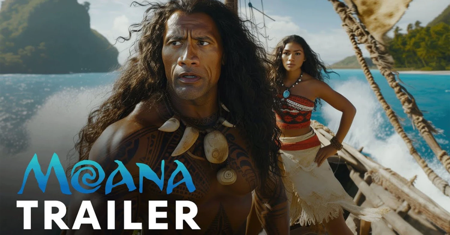 Moana (2025): Dwayne Johnson, Zendaya